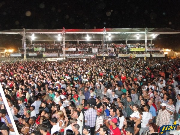 O artista foi responsável pelo show principal