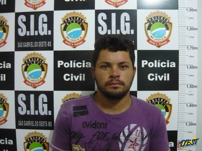 Dione foi preso em flagrante enquanto realizava entrega de entorpecente.