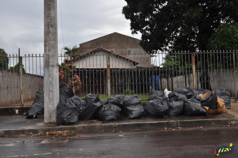 Lixo acumulado