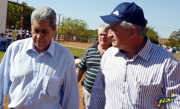 Governador e Sérgio Marcon em São Gabriel.