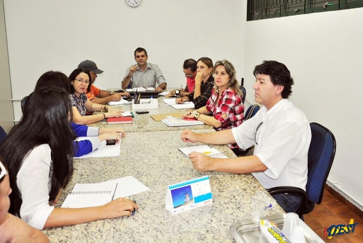 Reunião da equipe de organização da 33ª Festa do Município