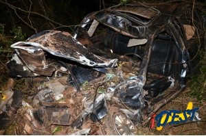 Acidente ocorreu na rodovia MS-141, próximo ao córrego Vitória