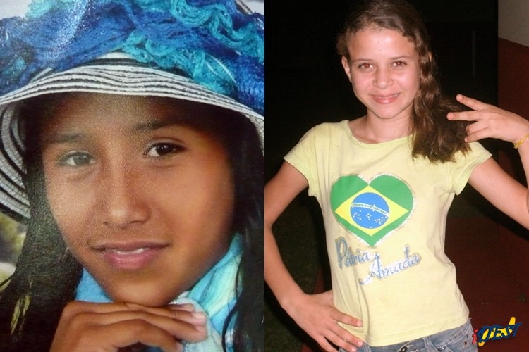 Cristiane da Silva Ferreira e Carolaine Damm