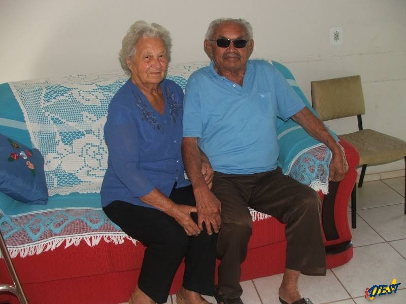 Ernestina e Sebastião Campos