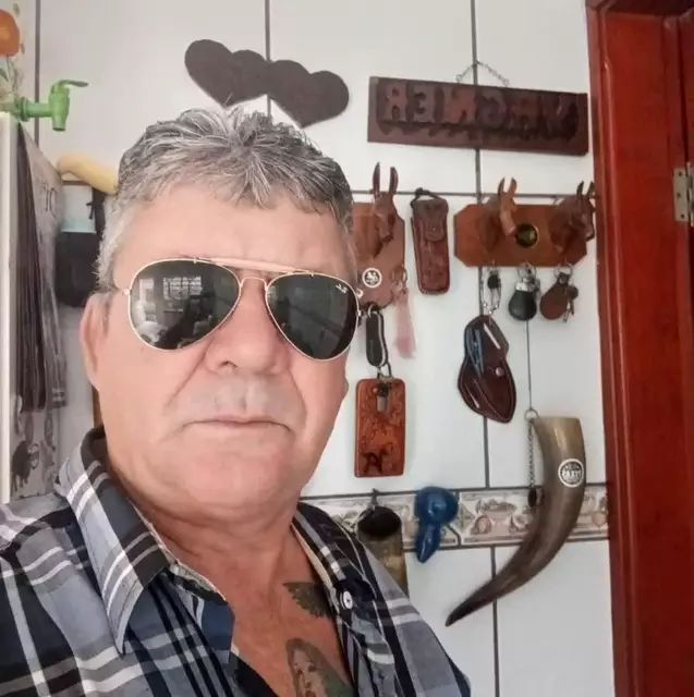 Vagner, em foto publicada nas redes sociais.