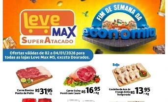 Fim de semana de ofertas imperdíveis movimenta o Leve Max em São Gabriel do Oeste