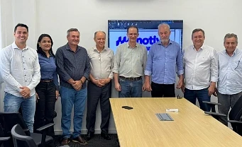 Reunião com concessionária da BR-163 discute melhorias no acesso ao Núcleo Industrial Sul em São Gabriel do Oeste