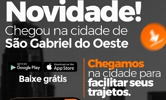 Muralha Move é lançada em São Gabriel do Oeste como nova opção de transporte por aplicativo