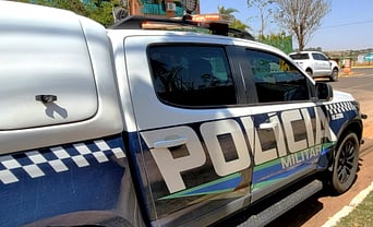 Homem com mandado em aberto é preso durante patrulhamento no Jardim Gramado, em São Gabriel do Oeste