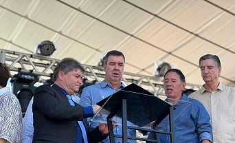 Coxim celebra 128 anos com entregas de obras, anúncio de R$ 11,9 milhões e agenda com o governador Eduardo Riedel