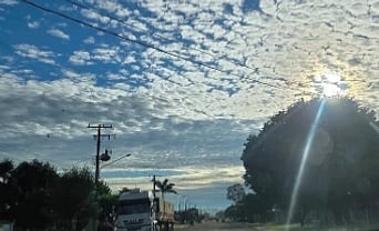 Previsão indica chuva e clima mais ameno em São Gabriel do Oeste e cidades do norte de MS