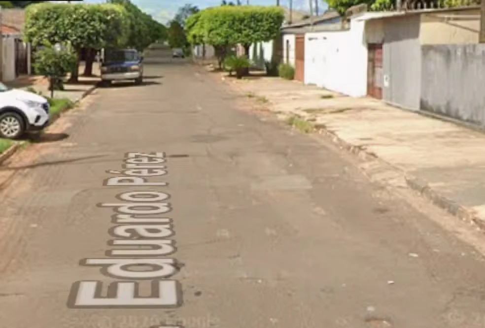 Rua onde crime aconteceu no Jardim Nhanhá, em Campo Grande.