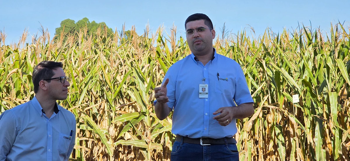 Supervisor técnico da Coamo em São Gabriel do Oeste, Hugo Lorran.