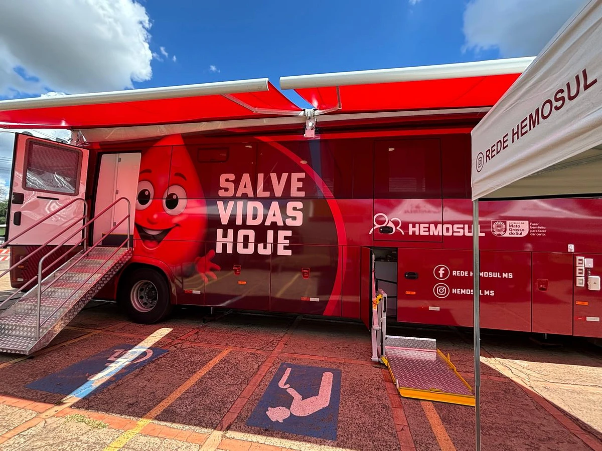 Junho Vermelho mobiliza doadores e leva coleta de sangue a municípios de Mato Grosso do Sul