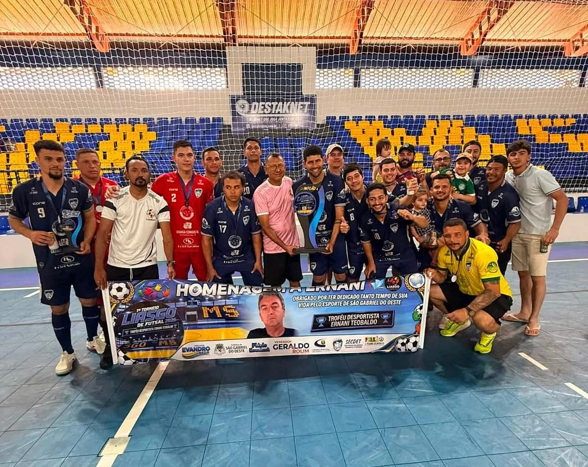 Equipe campeã.