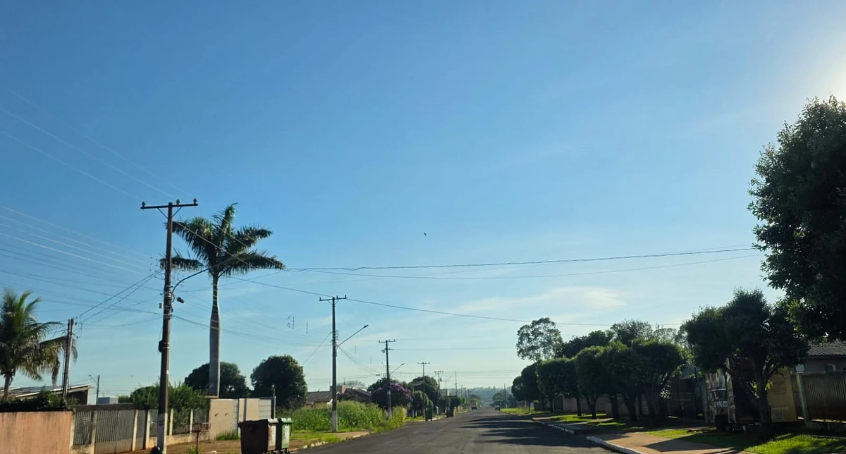 São Gabriel do Oeste amanhece com frio, mas tarde será de sol e calor na região norte de MS