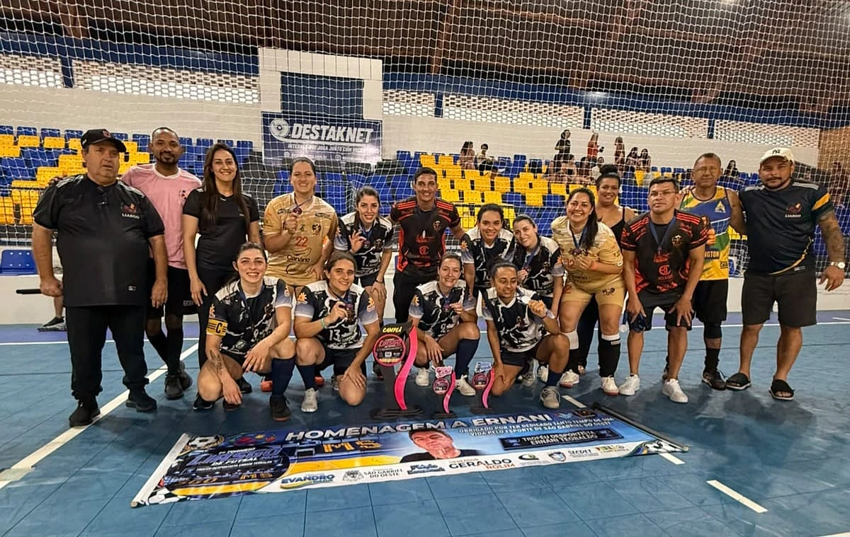 Equipe campeã A.A Pet Cães.