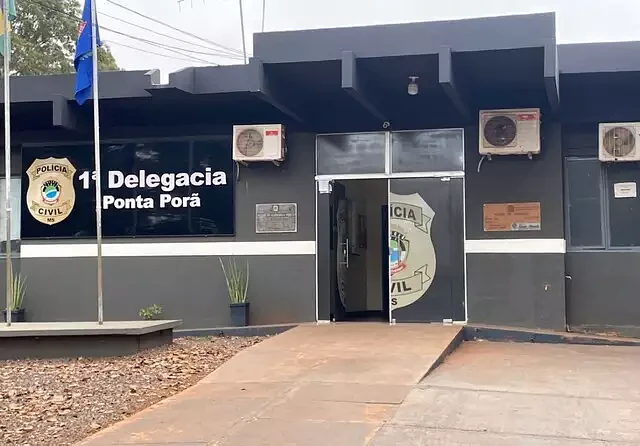 1ª Delegacia de Ponta Porã.