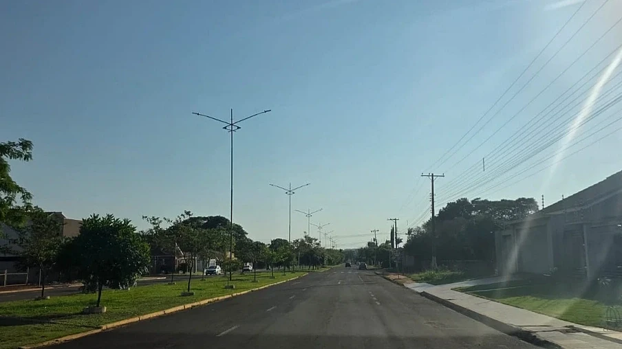 Manhã de sol em São Gabriel do Oeste.